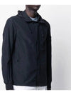 Micro Reps Wappen Patch Zip-Up Jacket Navy - STONE ISLAND - BALAAN 5