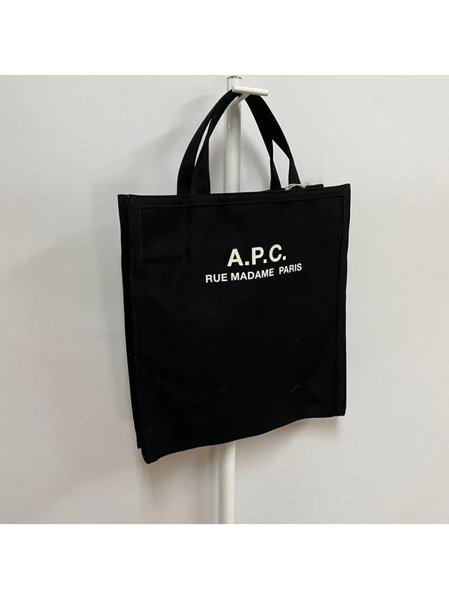 Recovery Logo Printing Cotton Tote Bag Black - A.P.C. - BALAAN 2