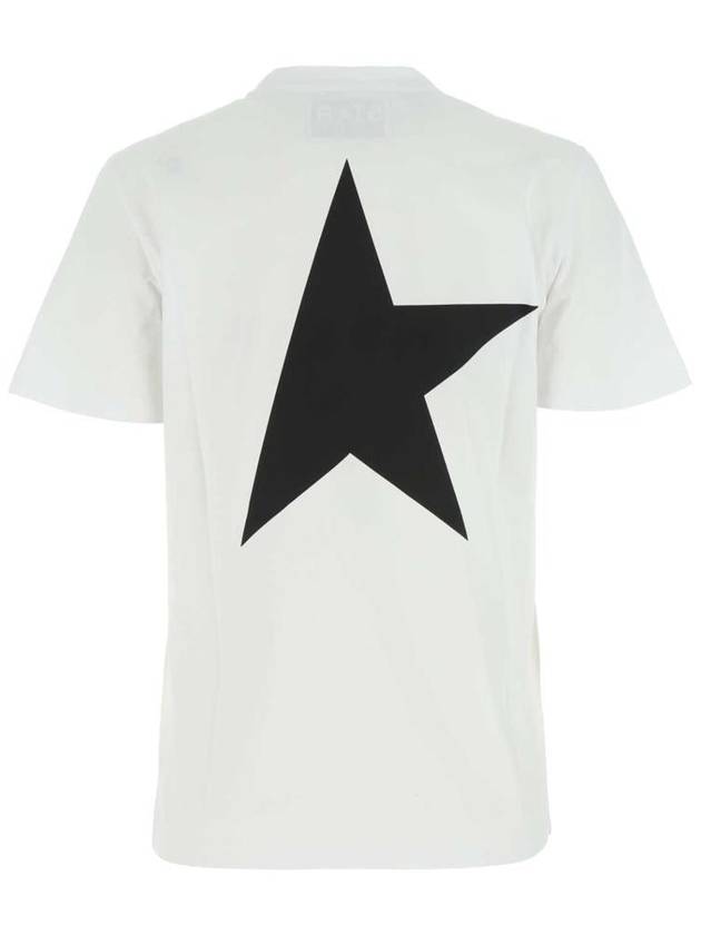 Back Big Star Short Sleeve T-Shirt White - GOLDEN GOOSE - BALAAN 3