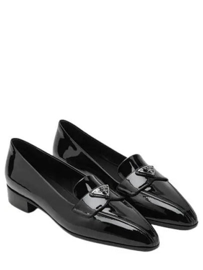 Patent Leather Loafers Black - PRADA - BALAAN 2