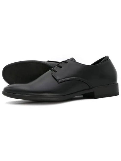 Men's Height 4cm 3 Hole Formal Derby Shoes Black - SUPENER - BALAAN 2