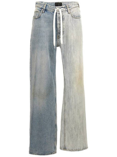 Balenciaga 'Fifty-Fifty' Jeans - BALENCIAGA - BALAAN 1