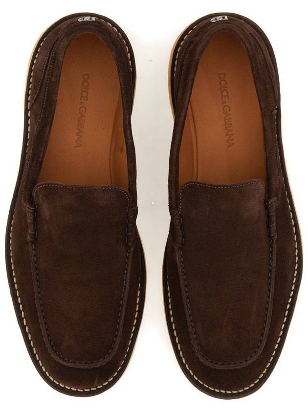 DG decorated suede loafers A50593AS707 - DOLCE&GABBANA - BALAAN 3