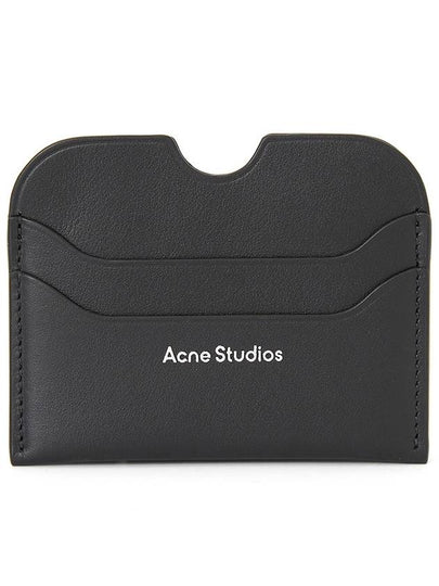 Elmas Large S Card Wallet Black - ACNE STUDIOS - BALAAN 2