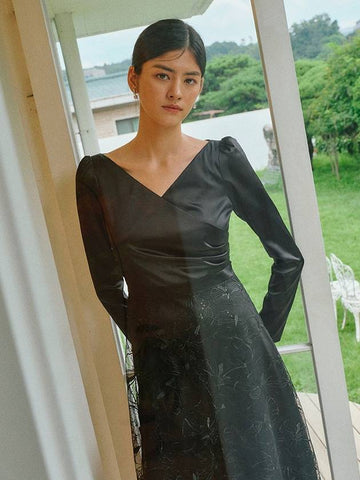 Grace Dress Black - AME - BALAAN 1