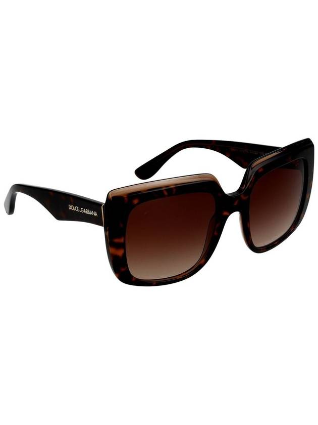 Sunglasses 0DG4414 502 13 HAVANA ON TRANSPARENT BROWN - DOLCE&GABBANA - BALAAN 5