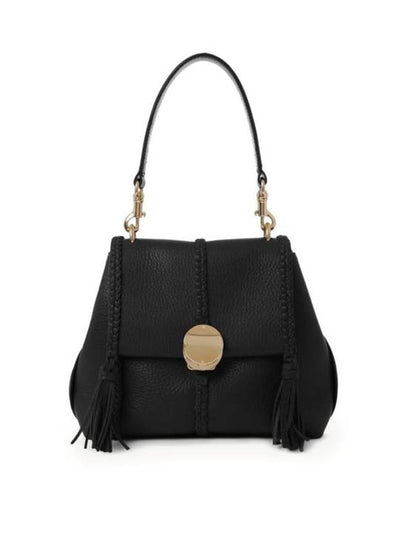 Penelope Leather Shoulder Bag Black - CHLOE - BALAAN 2