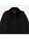 Ashby Wax Jacket Black - BARBOUR - BALAAN 4