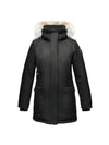 Color CARLA Classic Down Parka Black - NOBIS - BALAAN 1