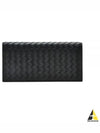 Intrecciato Long Wallet Black - BOTTEGA VENETA - BALAAN 2