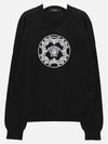 Medusa Crew Neck Wool Knit Top Black - VERSACE - BALAAN 4