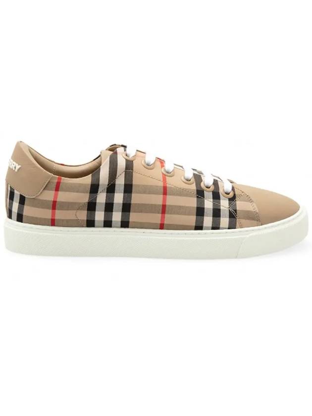 Vintage Check Low Top Sneakers Beige - BURBERRY - BALAAN 2