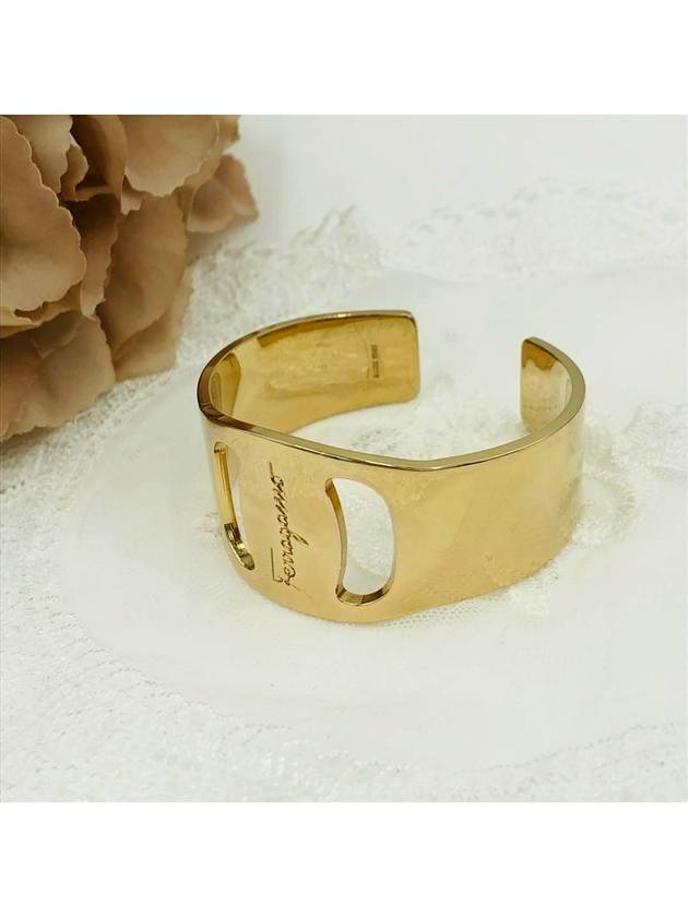 Ferragamo gold bangle bracelet - SALVATORE FERRAGAMO - BALAAN 5