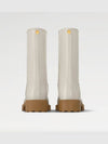 Rain boots cream drops flat half beige - LOUIS VUITTON - BALAAN 3