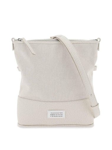 Small 5AC Hobo Cross Bag Light Grey - MAISON MARGIELA - BALAAN 1