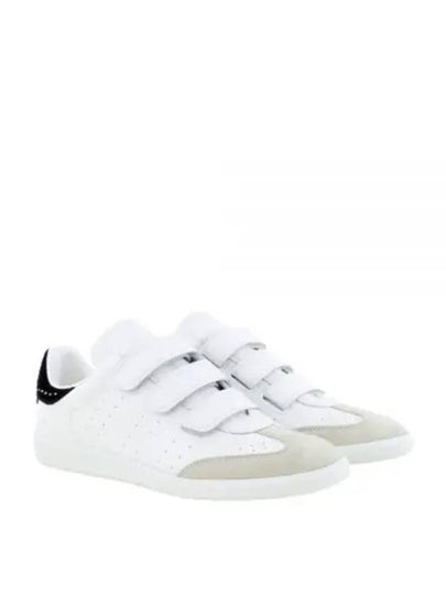 Beth Leather Low Top Sneakers White - ISABEL MARANT - BALAAN 2