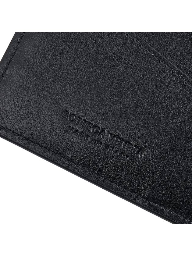 Cassette Half Wallet Black - BOTTEGA VENETA - BALAAN 10