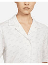 Sportswear Everyday Modern Woven Short Sleeve Shirt White - NIKE - BALAAN 4