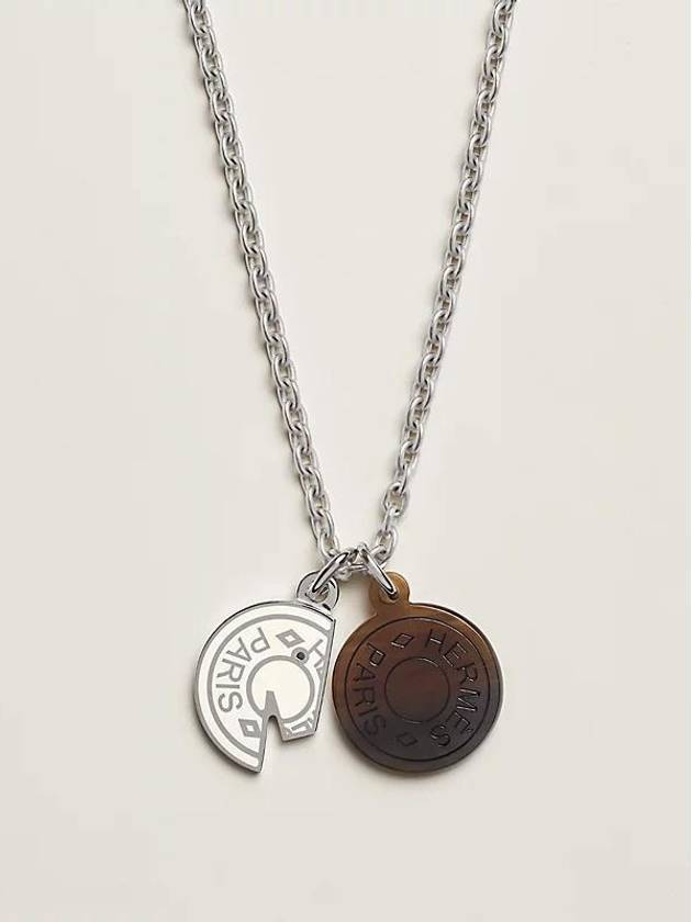 Carrousel Necklace Grey - HERMES - BALAAN 3