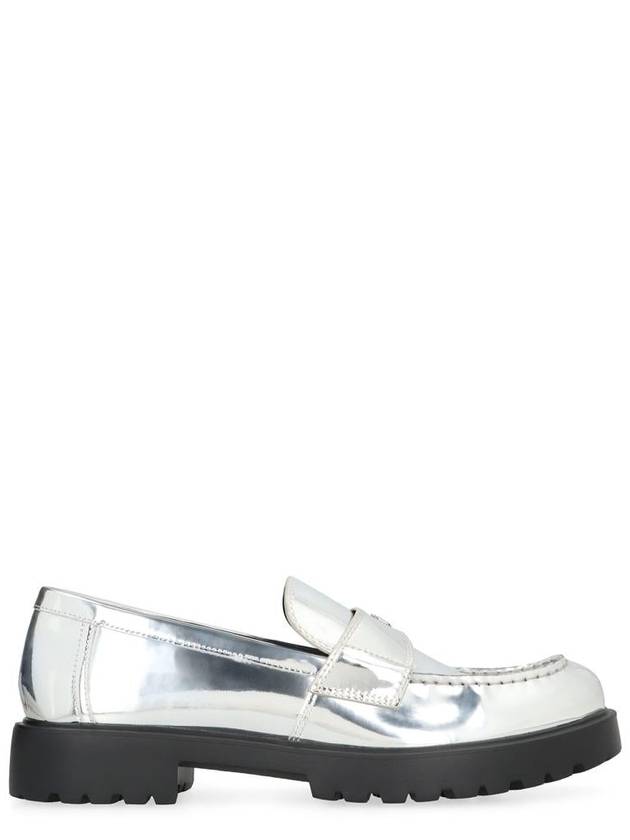 Tory Burch Metallic Eco Leather Loafers - TORY BURCH - BALAAN 1