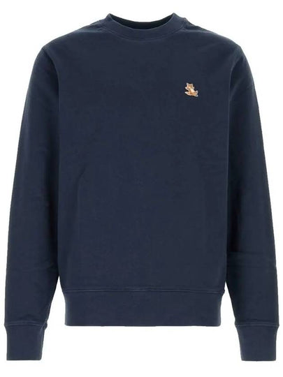 Chillax Patch Regular Sweatshirt Eclipse Blue - MAISON KITSUNE - BALAAN 2