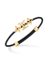 LV Iconic Flower Bracelet Gold Black - LOUIS VUITTON - BALAAN 3