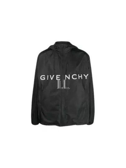 Maxi Logo Windbreaker Black - GIVENCHY - BALAAN 2