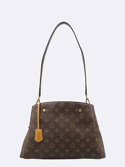 M41056 Monogram Canvas Montaigne MM Tote Bag Shoulder Strap 2WAY - LOUIS VUITTON - BALAAN 2