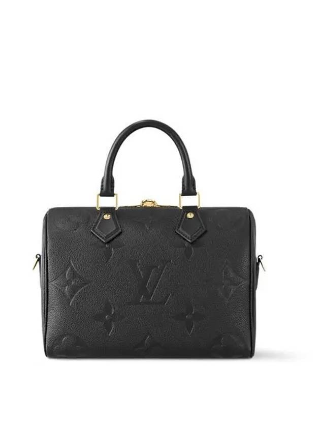 Speedy Bandouliere 25 Monogram Tote Bag Black - LOUIS VUITTON - BALAAN 3