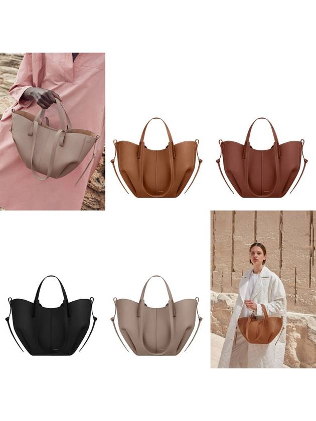 Simi Mini Tote Bag Cognac - POLENE - BALAAN 9