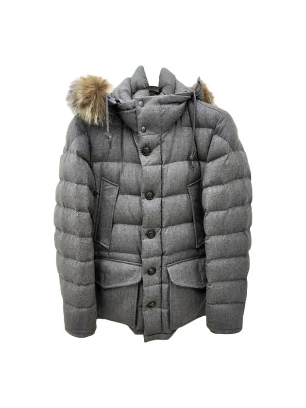 Leader Rethe down padded jacket gray - MONCLER - BALAAN 1