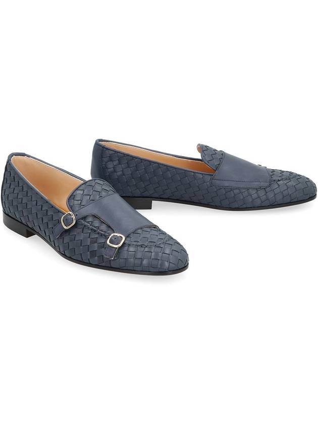 Doucal's Manila Leather Monk-Strap Shoes - DOUCAL'S - BALAAN 3