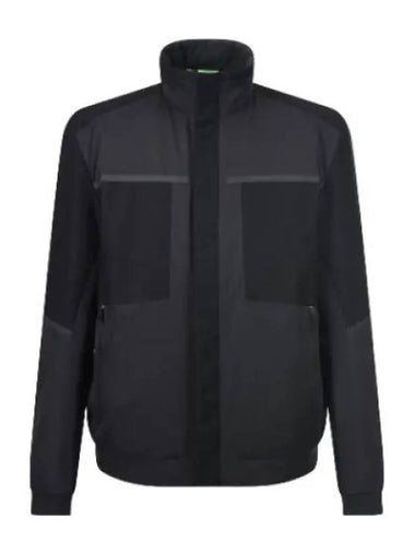 Boss color matching point high neck zip up jacket - HUGO BOSS - BALAAN 1