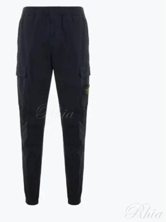 Banding Waist Tapered Cargo Straight Pants Navy - STONE ISLAND - BALAAN 2