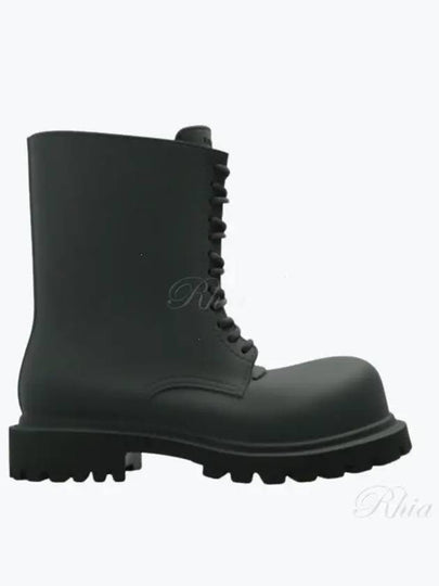 Men's Steroid Wolker Boots Dark Green - BALENCIAGA - BALAAN 2