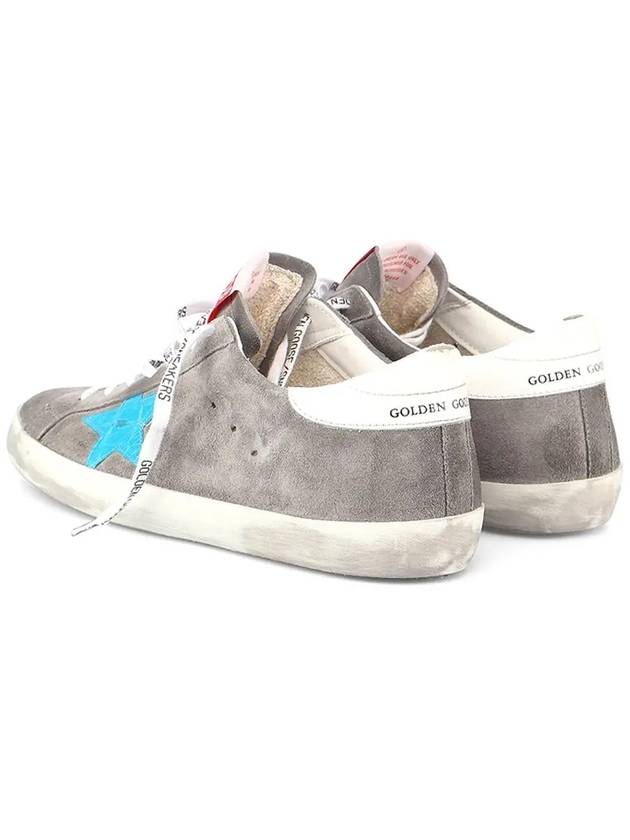 Superstar Classic Leather Low Top Sneakers Grey - GOLDEN GOOSE - BALAAN 4