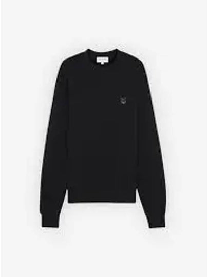 Bold Fox Head Patch Comfort Sweatshirt Black - MAISON KITSUNE - BALAAN 2