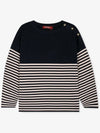 Oranto Rayon Long Sleeve T Shirt Navy - MAX MARA - BALAAN 2