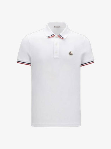 Logo Patch Polo TShirt 8A00015 899UR 002 - MONCLER - BALAAN 1