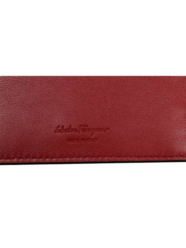 Revival Gancini Card Wallet Black - SALVATORE FERRAGAMO - BALAAN 7