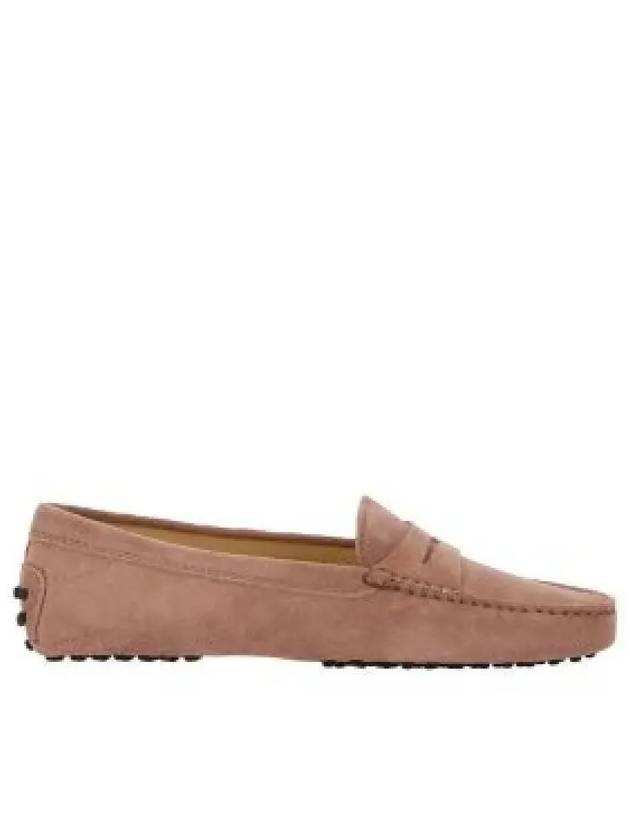 Gommino Suede Driving Shoes Pink - TOD'S - BALAAN 2