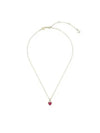 5648750 Chroma Heart Red Stud Necklace - SWAROVSKI - BALAAN 2