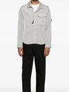 Chrome-R Pocket Over Long Sleeve Shirt Grey - CP COMPANY - BALAAN 4