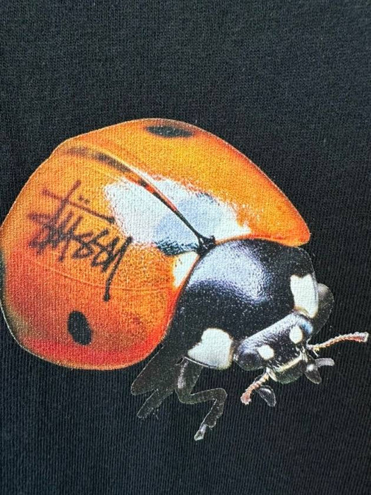 AU Australia LADYBUG T Shirt ST024W2000 Black MENS M L - STUSSY - BALAAN 2