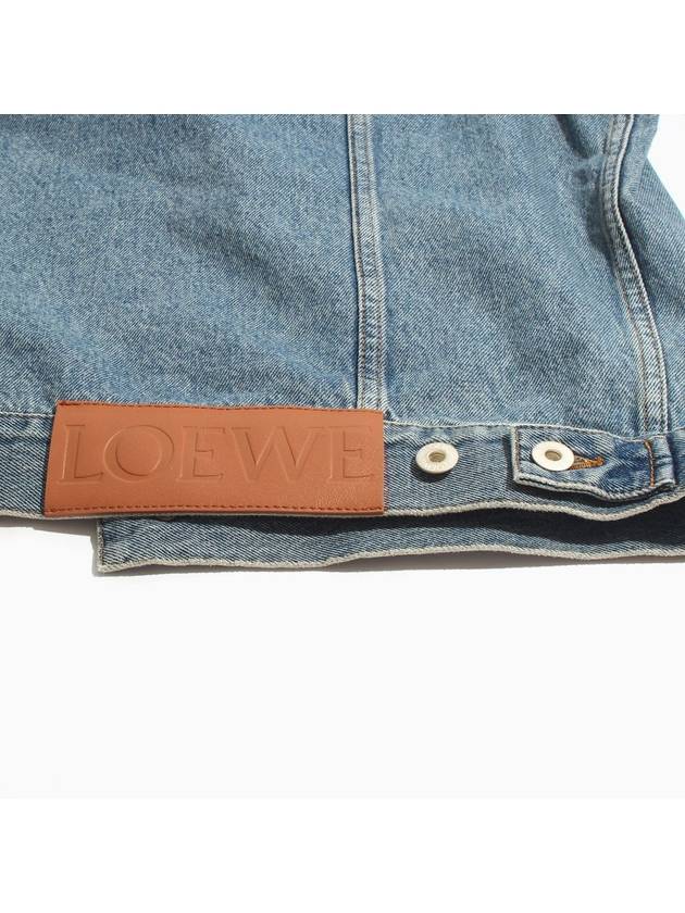 Anagram Denim Jacket Blue - LOEWE - BALAAN 7