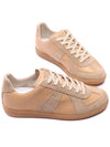 Replica Calfskin Low Top Sneakers Beige - MAISON MARGIELA - BALAAN 6