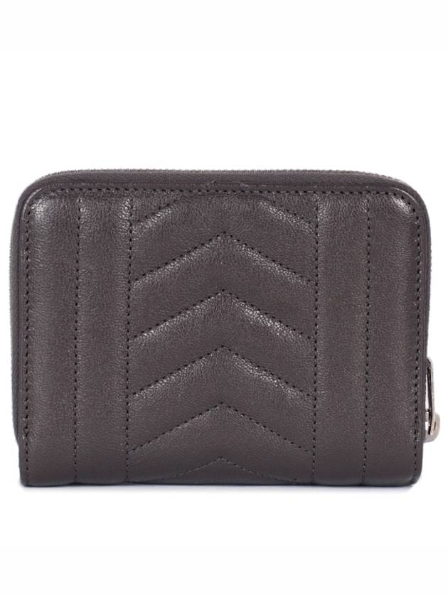 Monogram mixed bifold wallet 437470 BRMO4 1257 gray - SAINT LAURENT - BALAAN 3