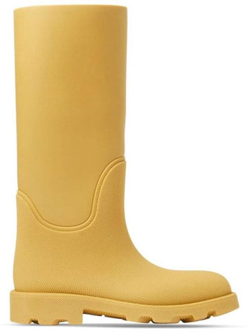 Rubber Marsh High Worker Boots Yellow - BURBERRY - BALAAN 1