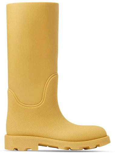 Rubber Marsh High Worker Boots Yellow - BURBERRY - BALAAN 1