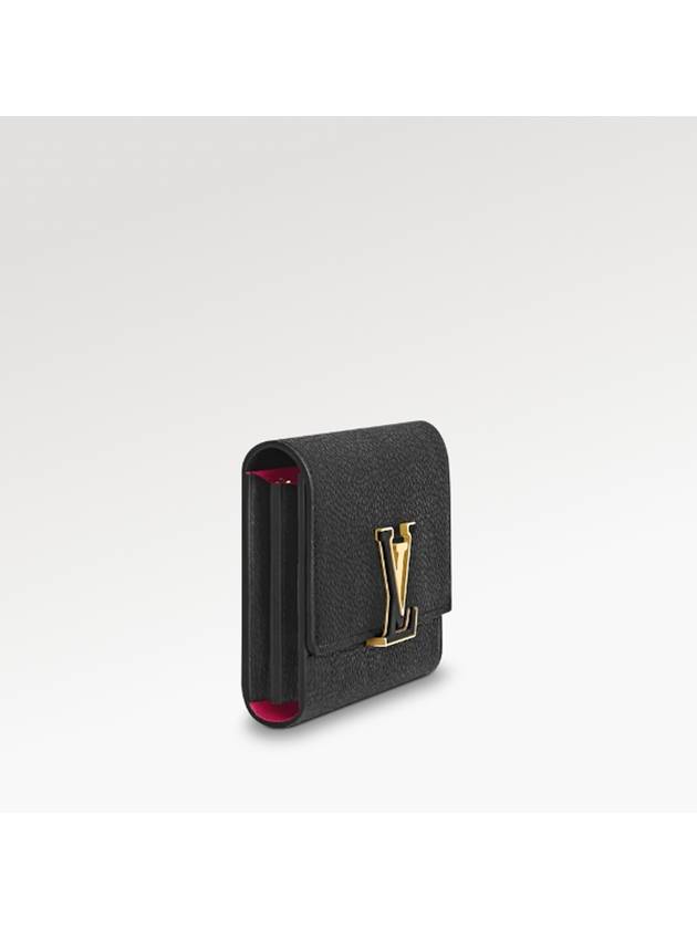 Capucines Long Wallet Black - LOUIS VUITTON - BALAAN 3